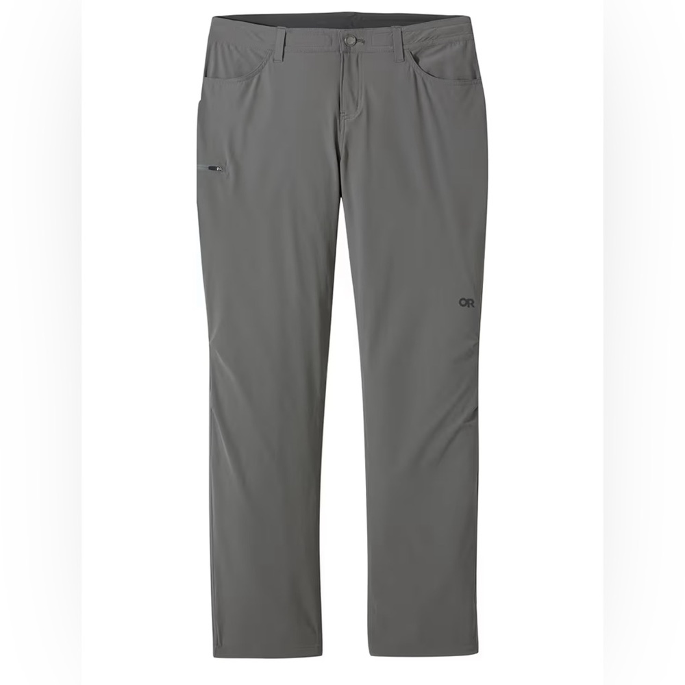 Outdoor Research Pants Women’s Gray Front Cargo Pocket Performance Hiking Size 2